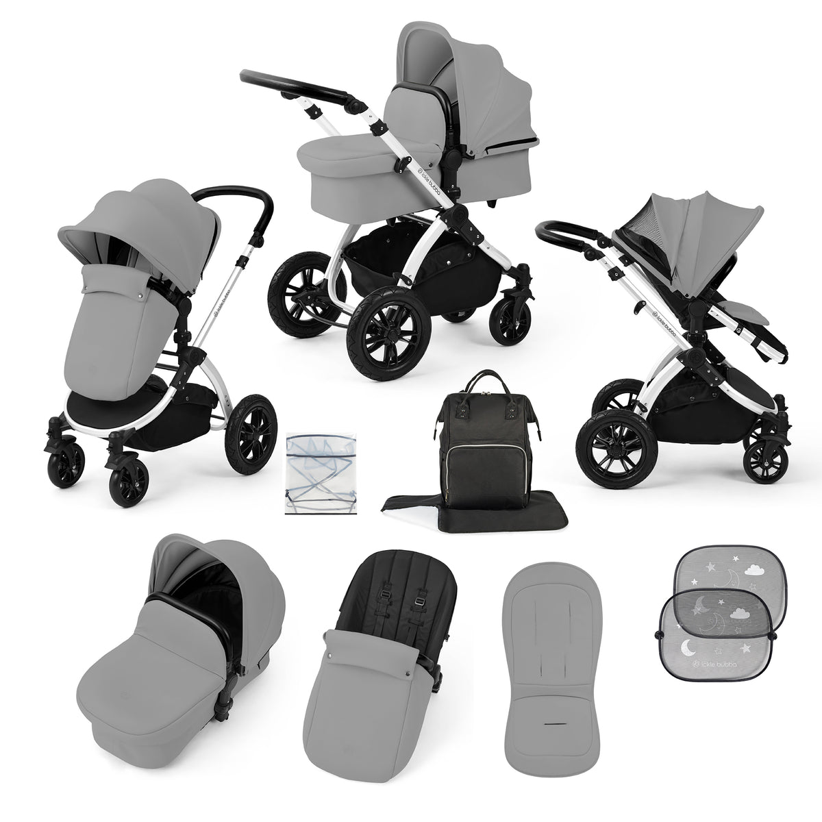 Stomp Luxe 2 in 1 Premium Pushchair