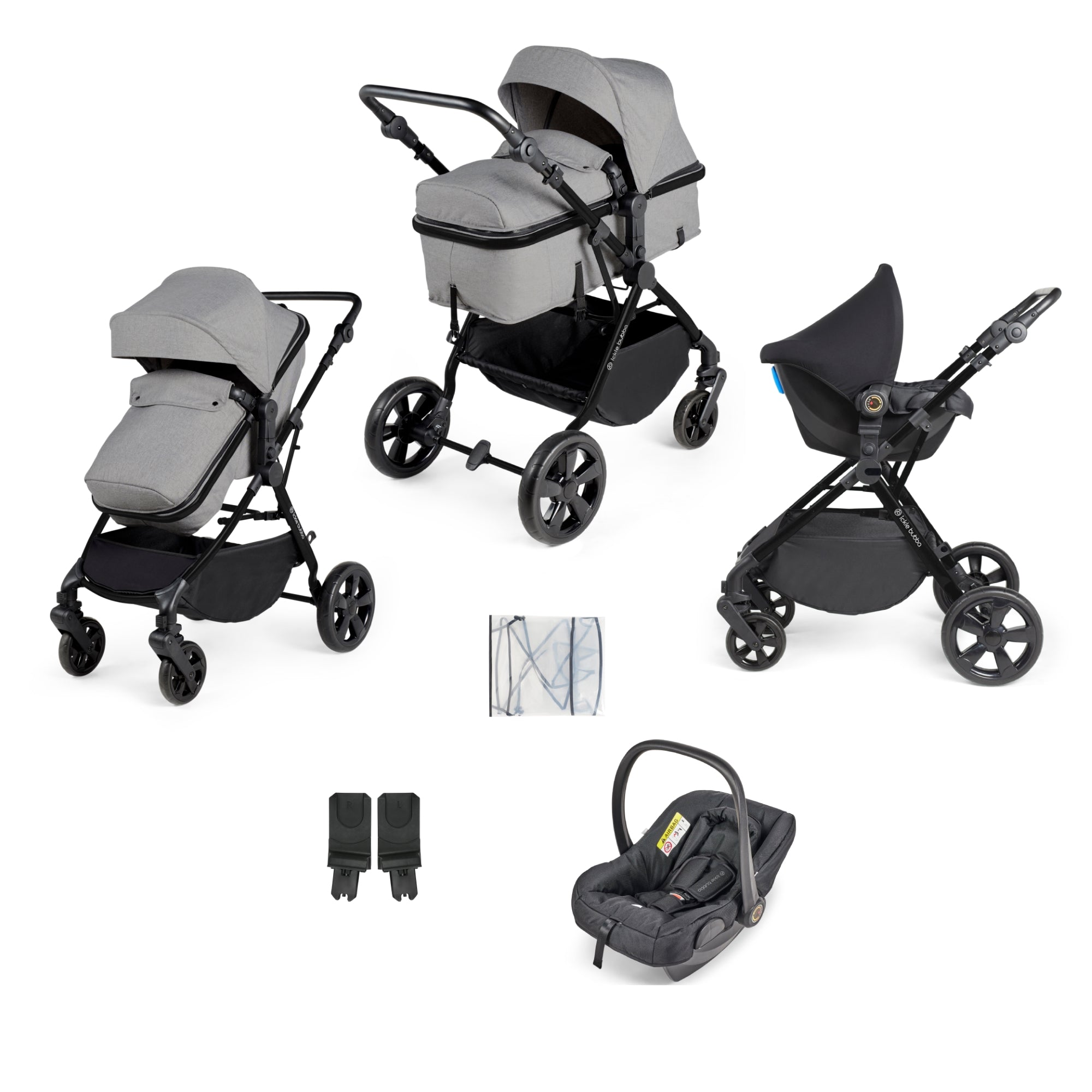 Ickle Bubba Comet I-Size Travel System With Stratus Car Seat