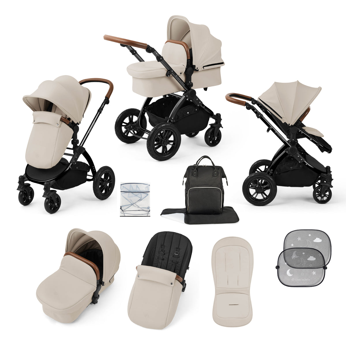 Stomp Luxe 2 in 1 Premium Pushchair