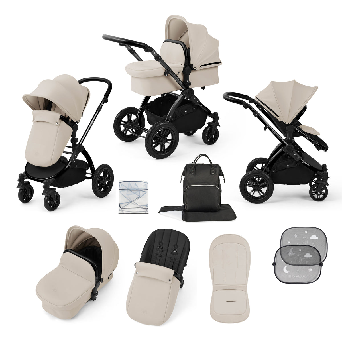 Stomp Luxe 2 in 1 Premium Pushchair