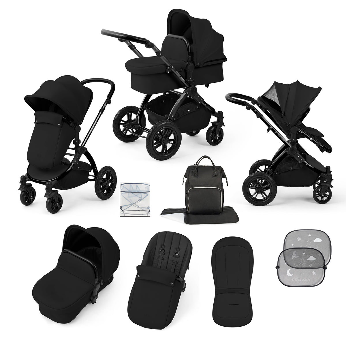 Stomp Luxe 2 in 1 Premium Pushchair