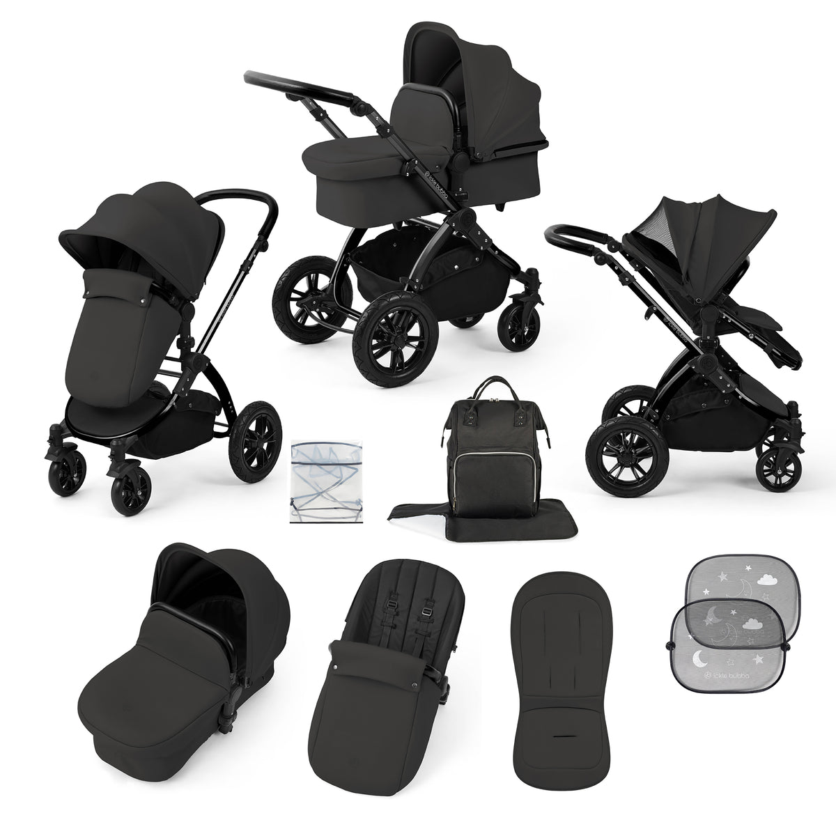 Stomp Luxe 2 in 1 Premium Pushchair