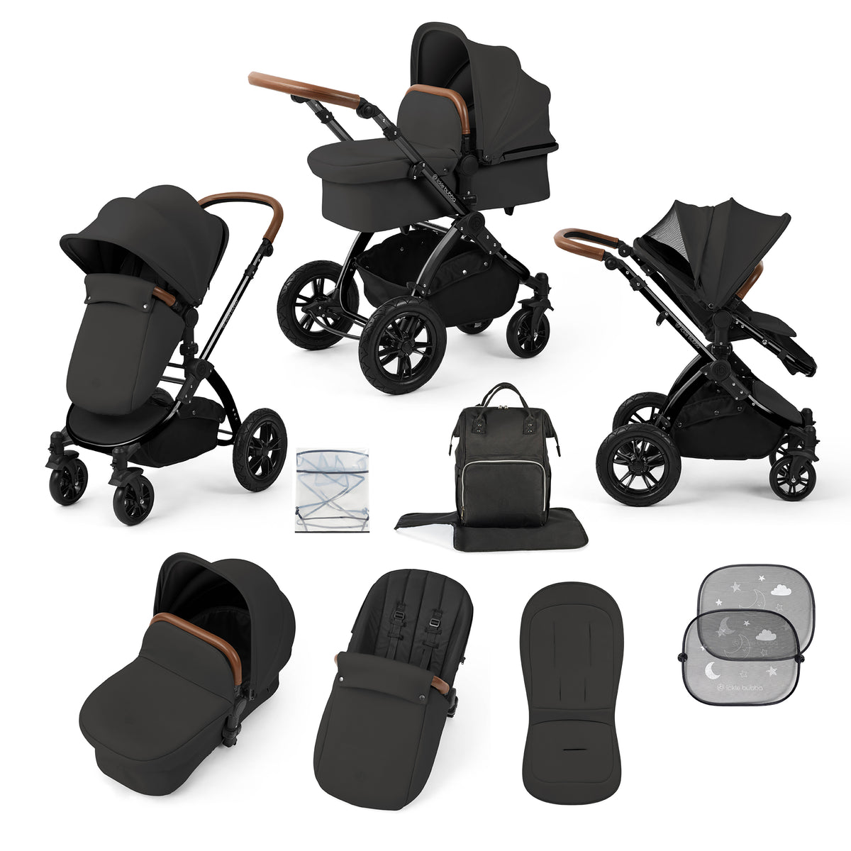 Stomp Luxe 2 in 1 Premium Pushchair