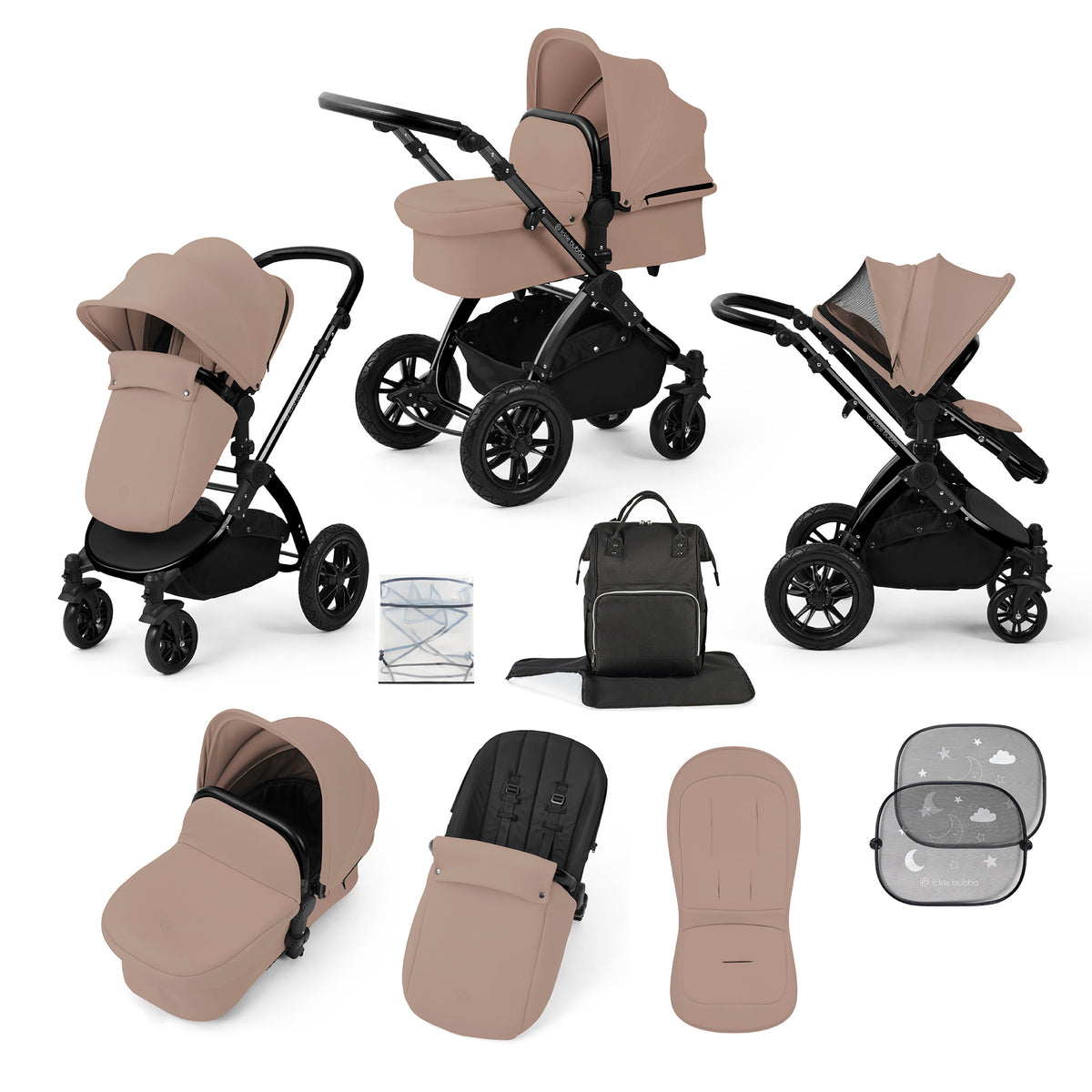 Stomp Luxe 2 in 1 Premium Pushchair