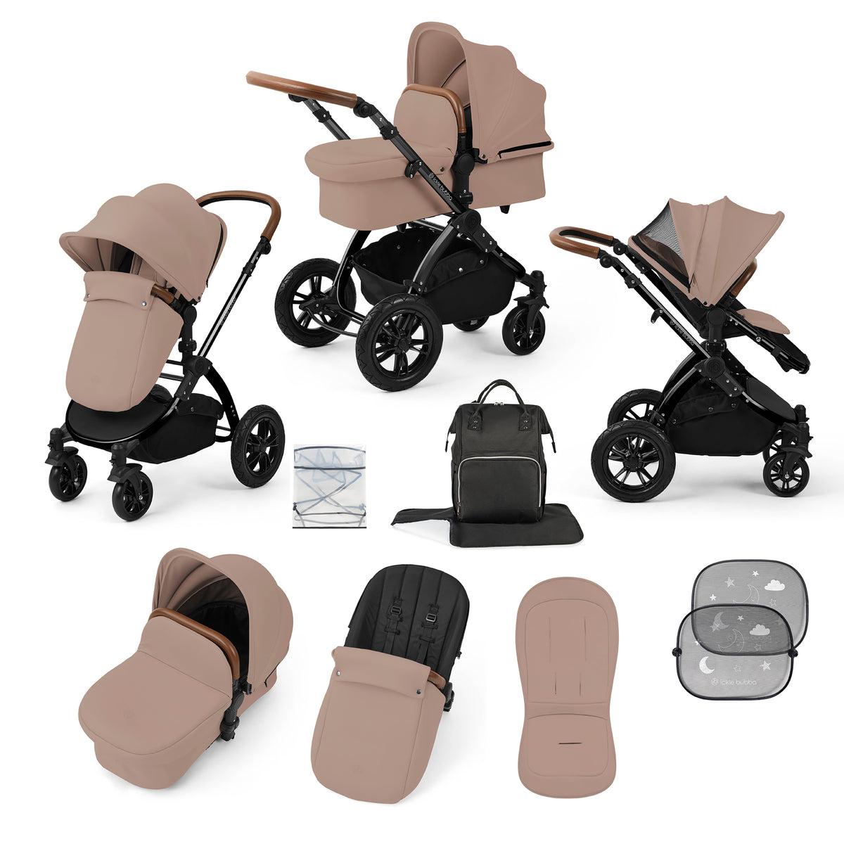 Stomp Luxe 2 in 1 Premium Pushchair