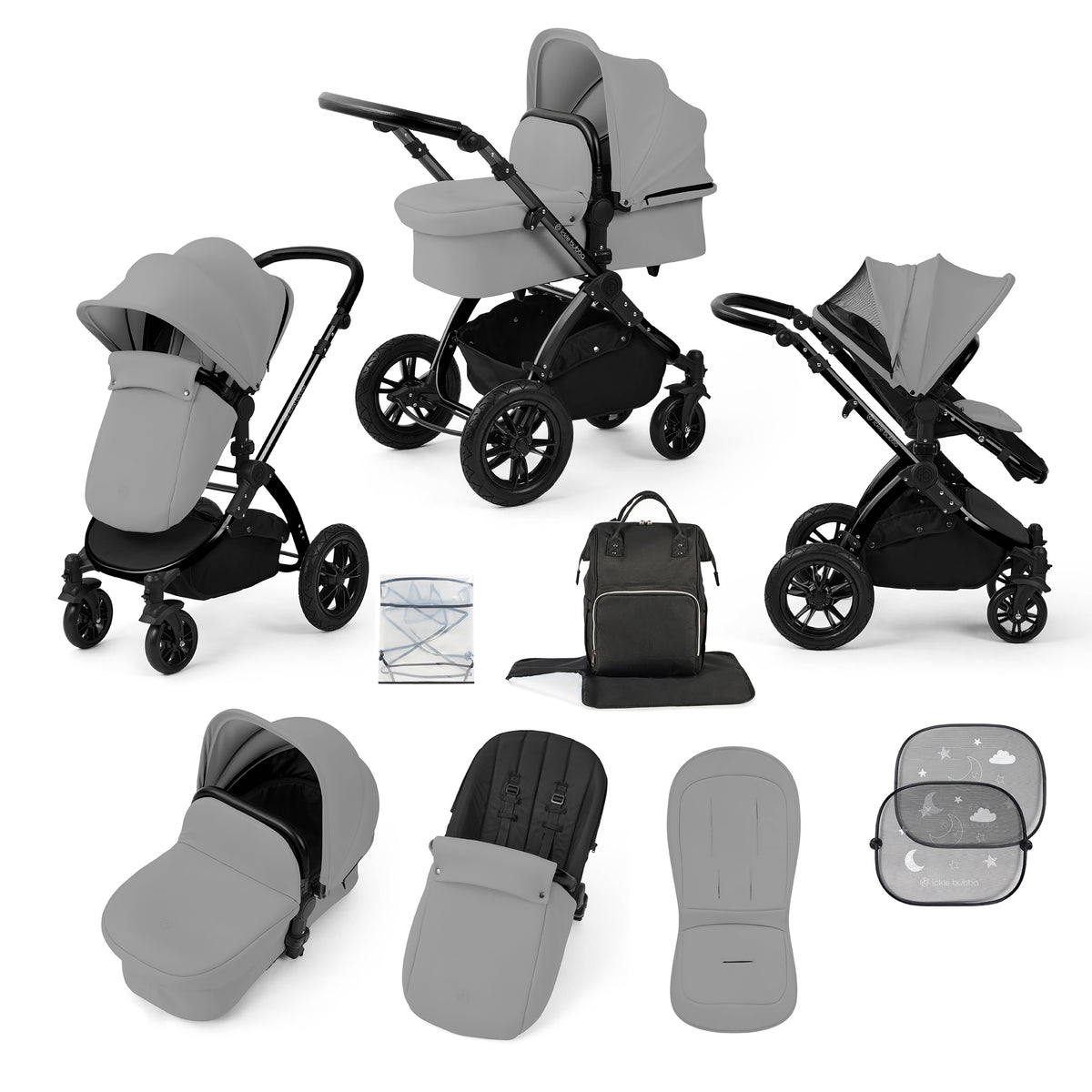 Stomp Luxe 2 in 1 Premium Pushchair