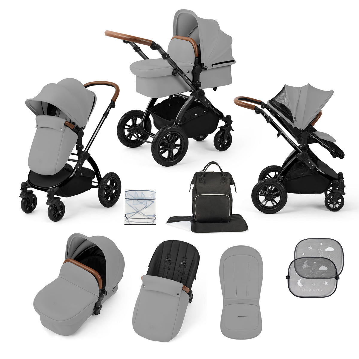 Stomp Luxe 2 in 1 Premium Pushchair