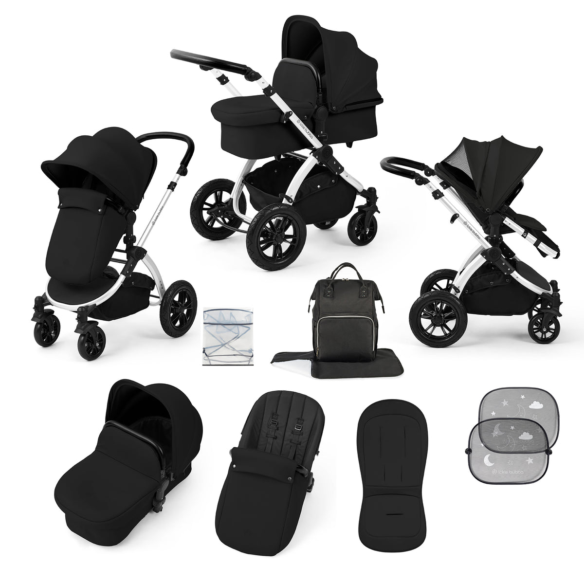 Stomp Luxe 2 in 1 Premium Pushchair