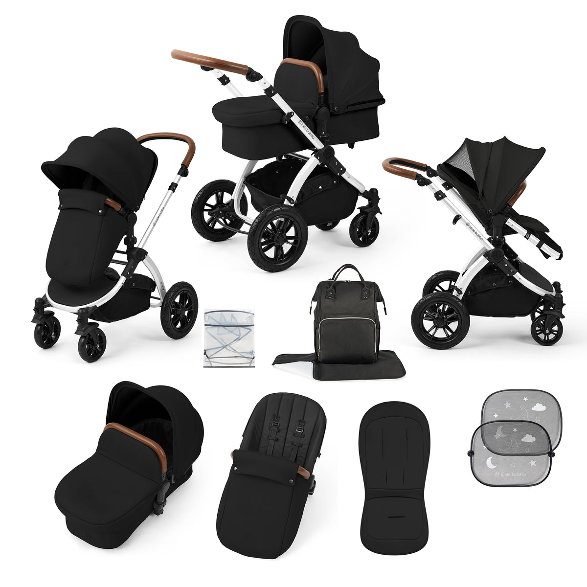 Stomp Luxe 2 in 1 Premium Pushchair