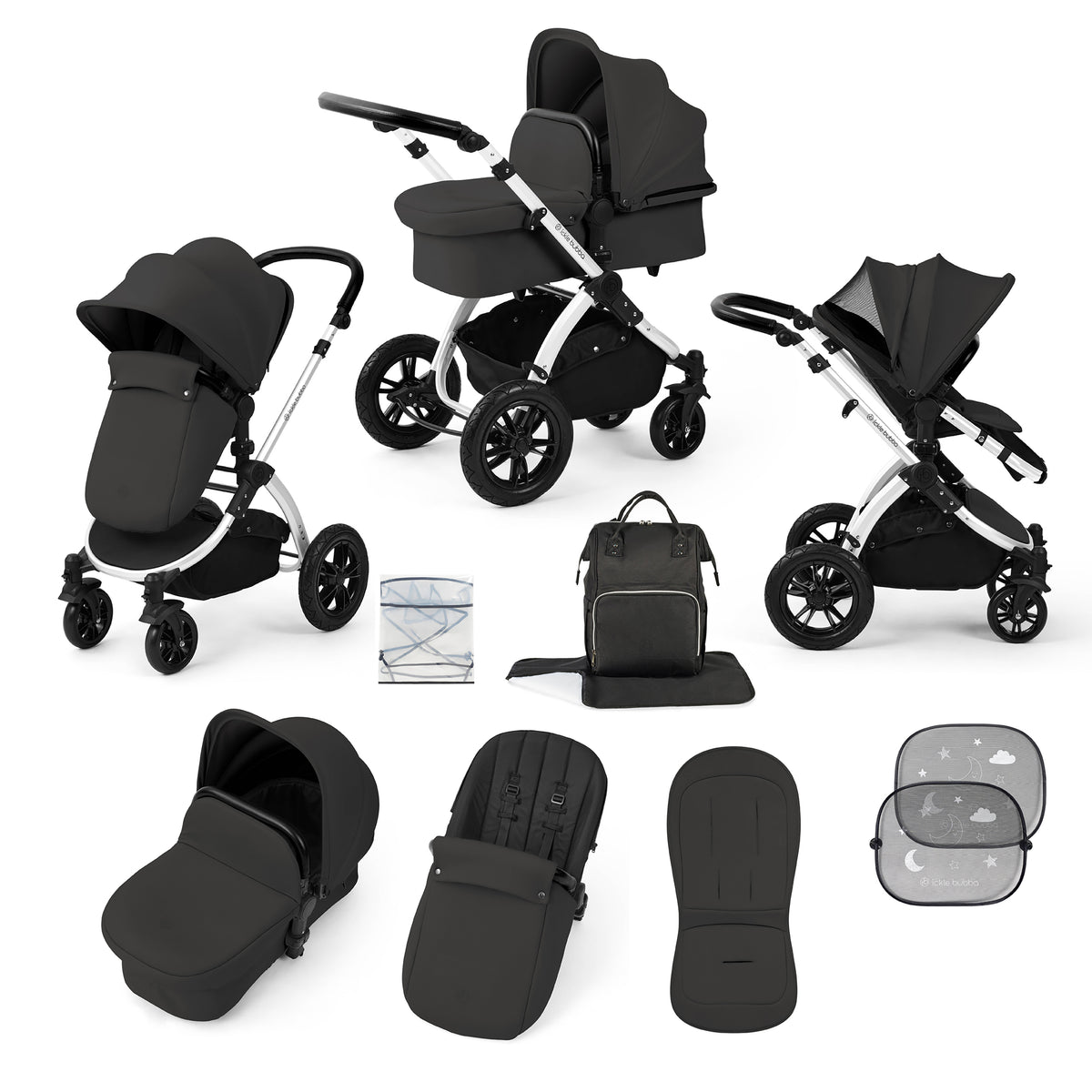 Stomp Luxe 2 in 1 Premium Pushchair