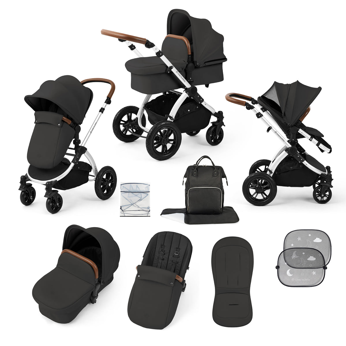 Stomp Luxe 2 in 1 Premium Pushchair