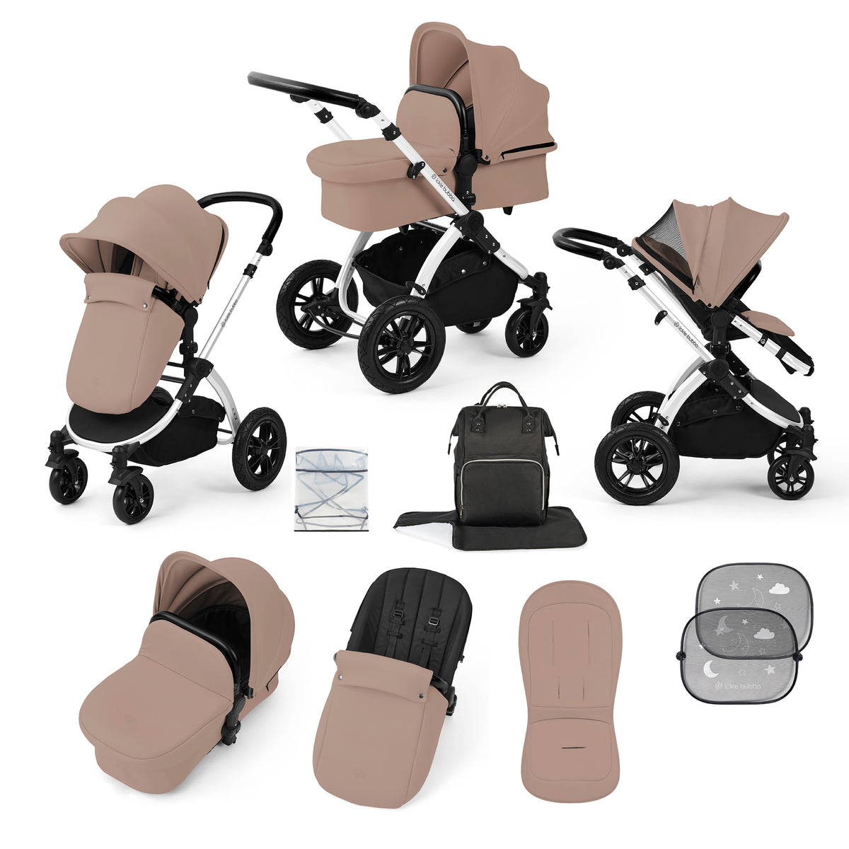 Stomp Luxe 2 in 1 Premium Pushchair
