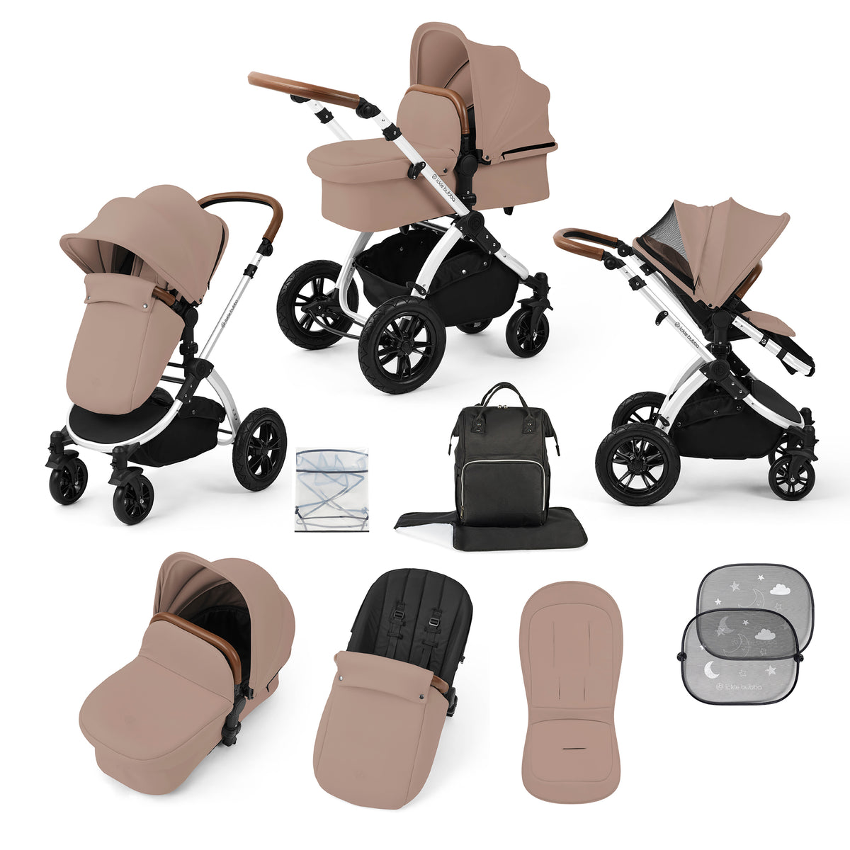 Stomp Luxe 2 in 1 Premium Pushchair