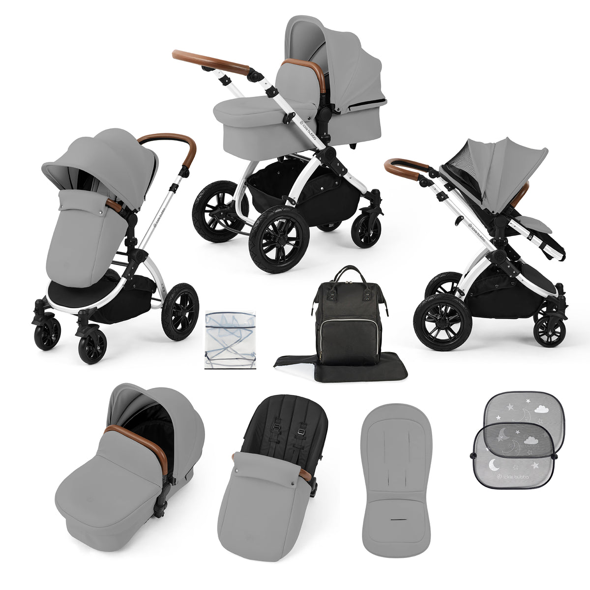 Stomp Luxe 2 in 1 Premium Pushchair