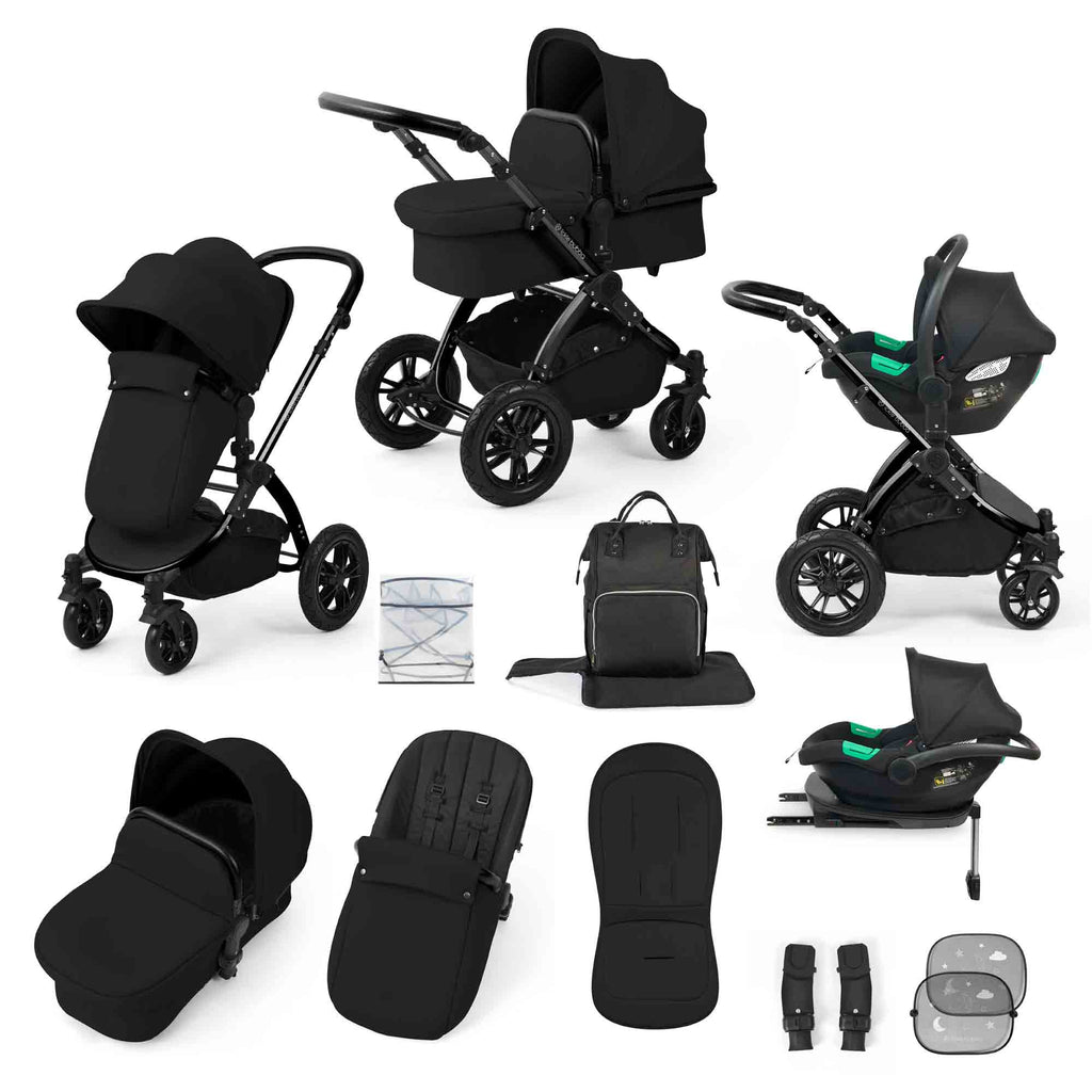 Stomp Luxe All in One Cirrus i-Size Travel System with ISOFIX Base
