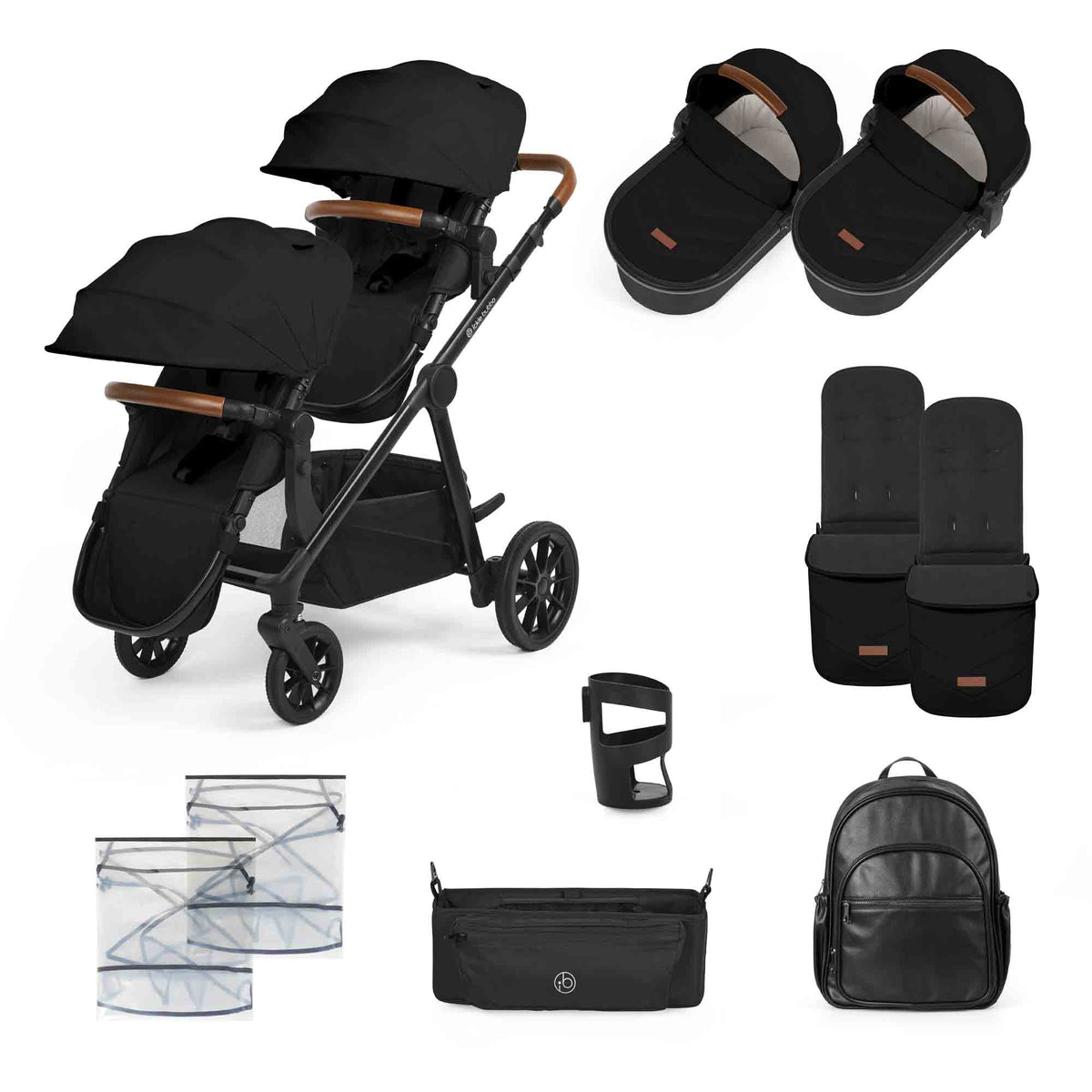 Virgo Twin 12 Piece Pram