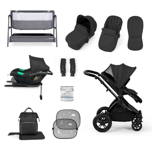 Stomp Luxe Cirrus I-size travel system & home 14 Piece bundle