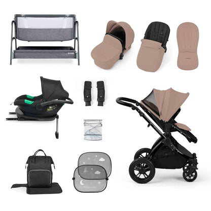 Stomp Luxe Cirrus I-size travel system & home 14 Piece bundle