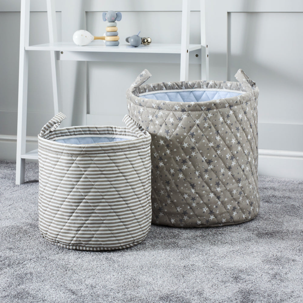 Nursery Storage Baskets - 2 Pack