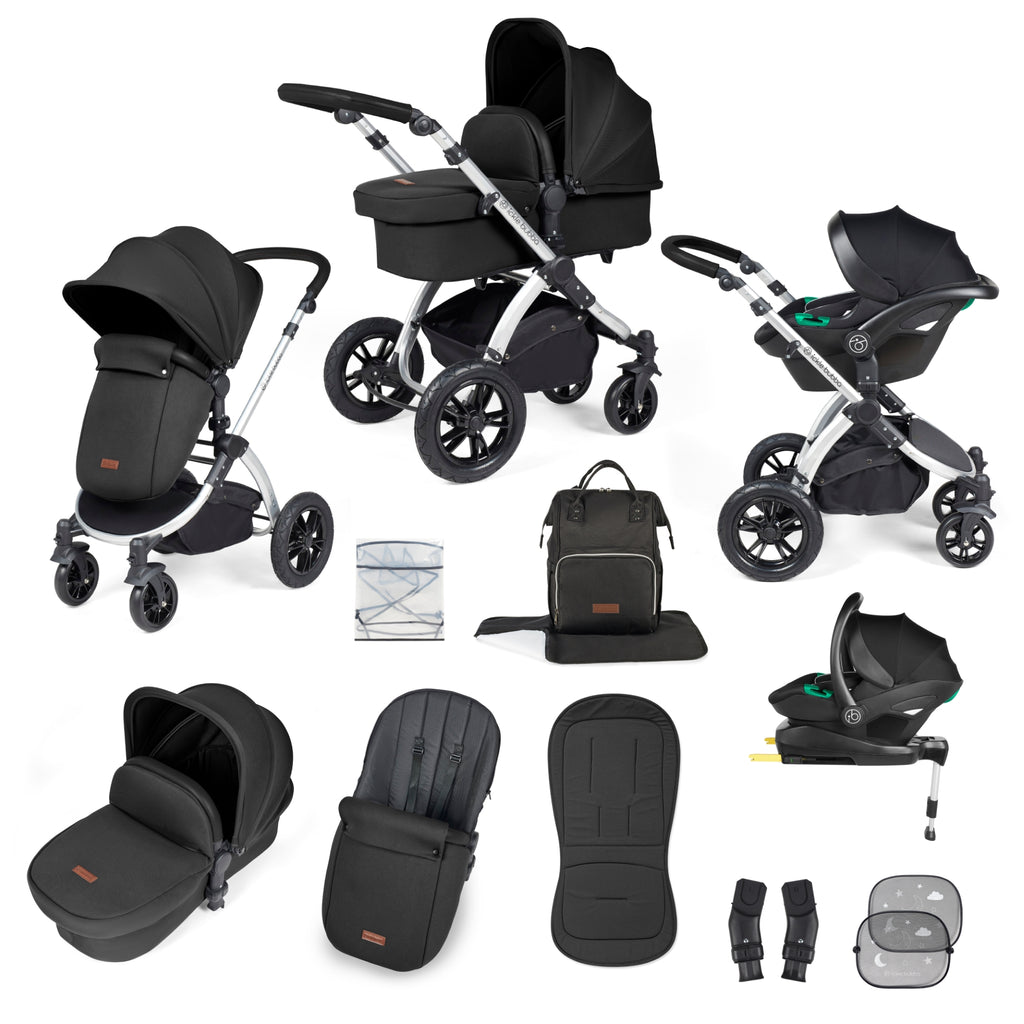 Stomp Luxe All in One i-Size Travel System & ISOFIX Base